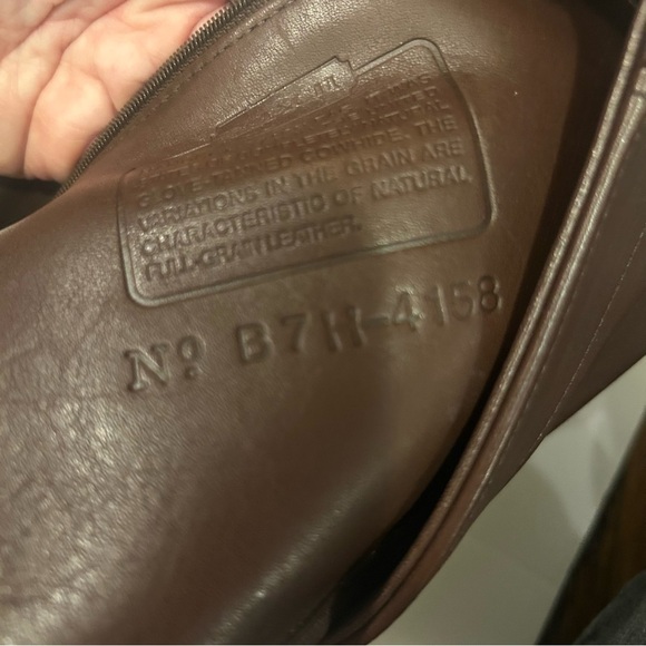 Vintage Coach Legacy Soho Top handle crossbody bag, brown, 4158, hang tag - Picture 3 of 11